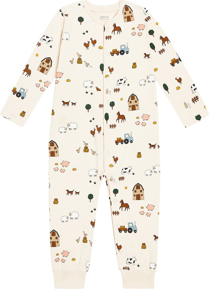 Liewood Birk Pyjamas Set - Farm/Sandy