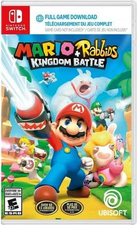 Mario games for nintendo switch Mario + Rabbids Code In Box Nintendo Switch