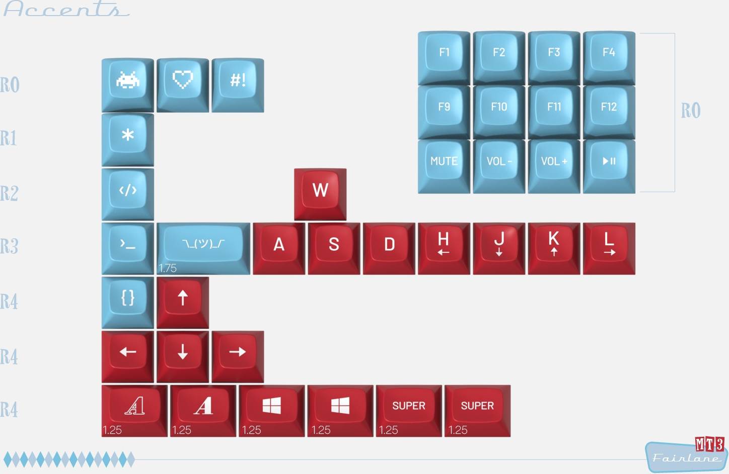 Drop MT3 Fairlane Custom Keycap