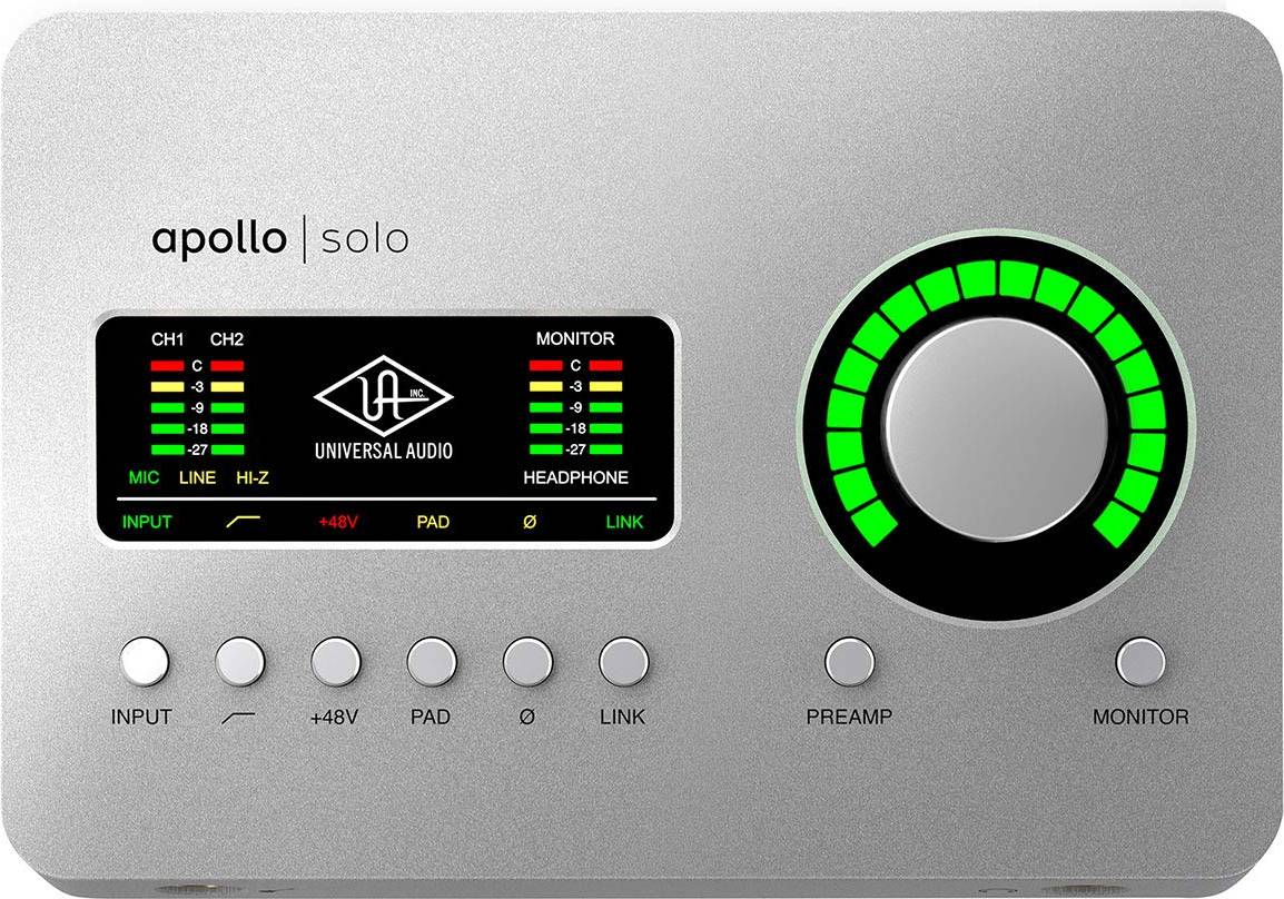 Apollo audio Universal Audio Universal Audio Apollo Solo USB Audio Interface