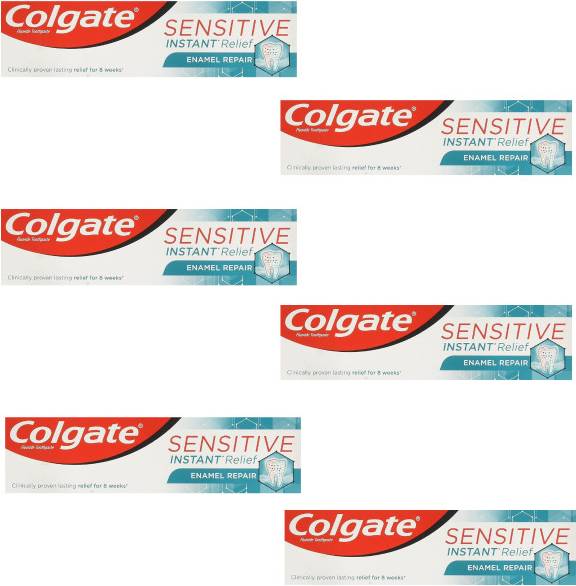 Colgate sensitive relief Colgate Sensitive Instant Relief Enamel Repair Toothpaste