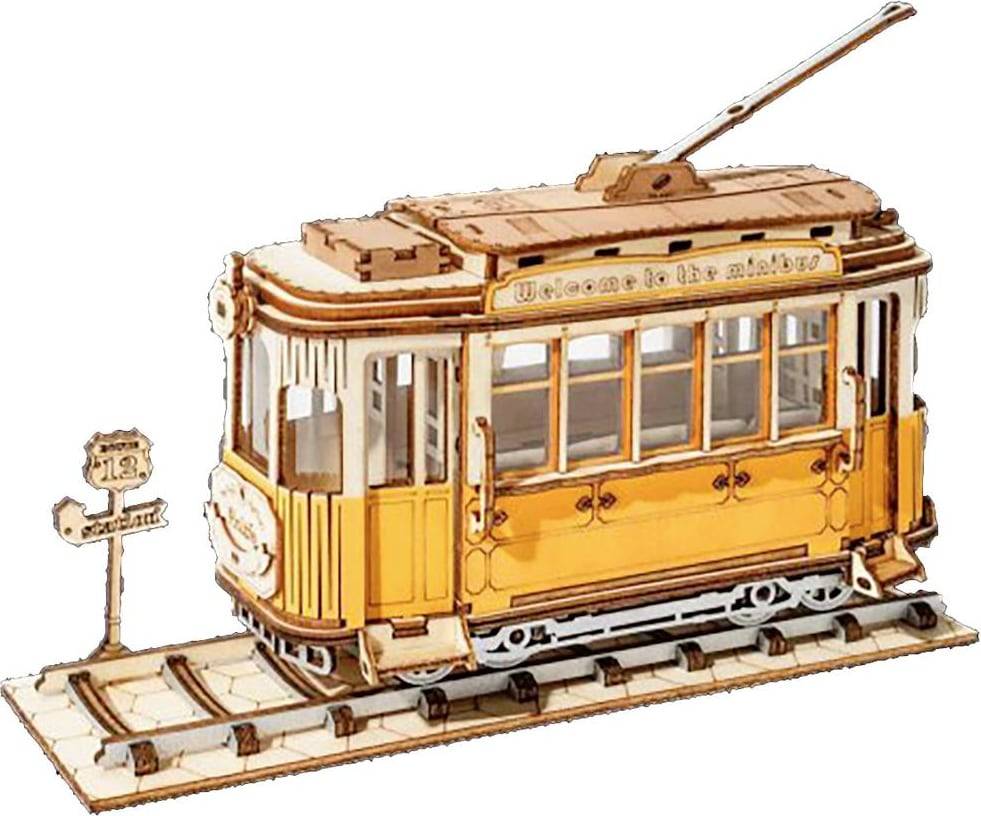Wood Train Engine Assembly Kit