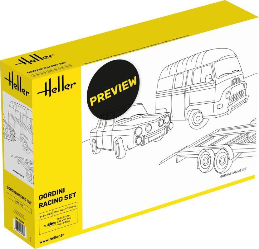 Heller Gordini Racing Set