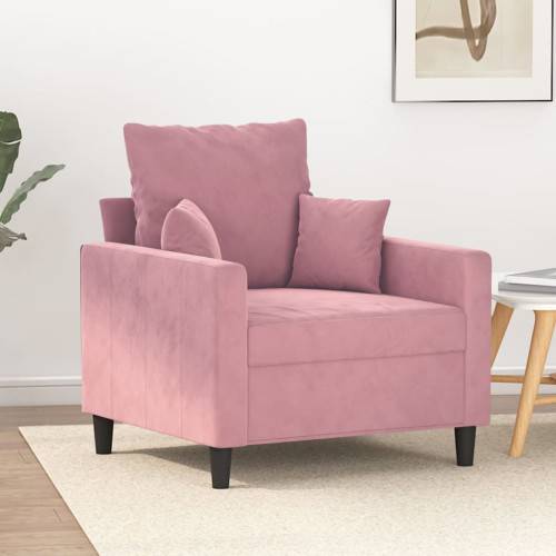 vidaXL Rosa Fåtölj