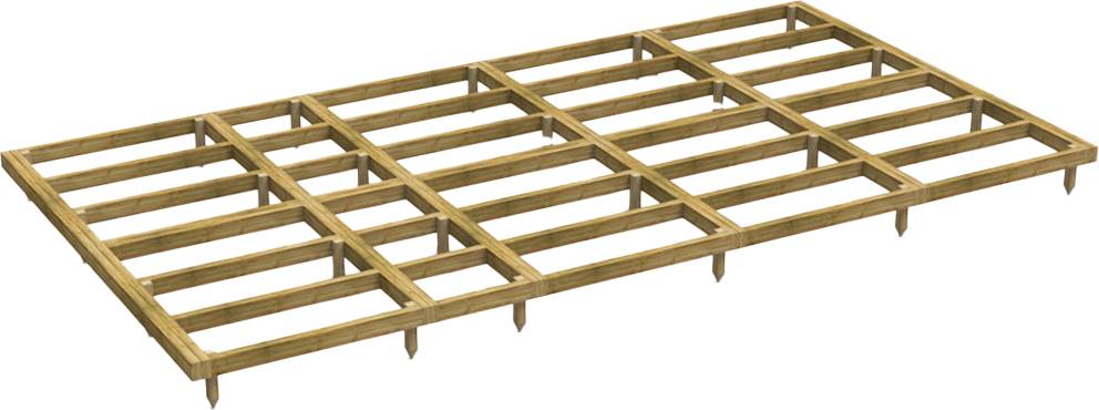 Power Sheds Timber Base Kit
