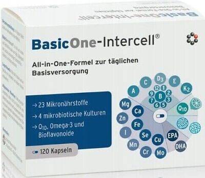 BasicOne-Intercell Kapslar 120 st