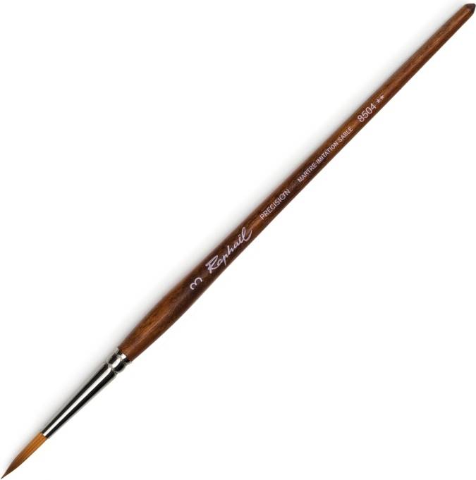 Raphael Syntetpensel Precision 8504 Rund st 3