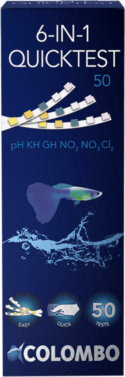 Colombo QuickTest 6 In 1 Aquarium Test Strips
