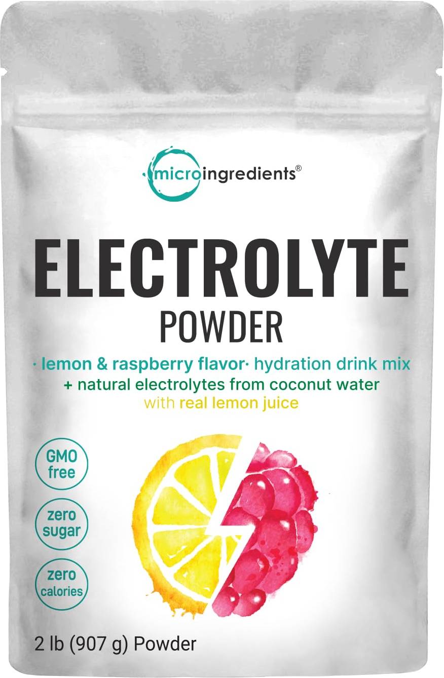 Micro Ingredients Electrolyte Powder Lemon Raspberry 1 pcs