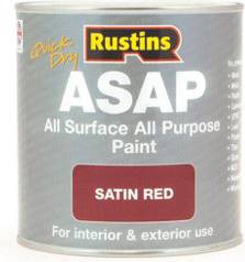 Rustins ASAP All Purpose All Surface Satin Paint