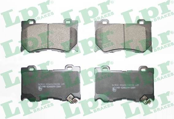 Brake Pad Set Disc Brake 5SP2086