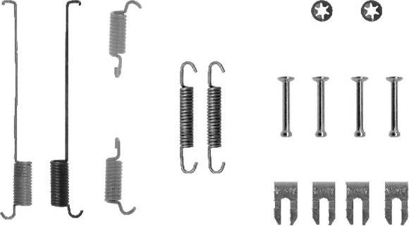 Bosch Brake Shoes Accessory Kit AS182