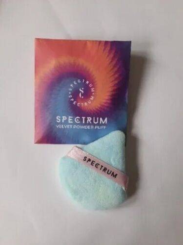 Spectrum Velvet Powder Puff Blue Pink