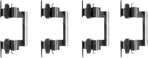 Bosch Accessory Kit Disc Brake Pads