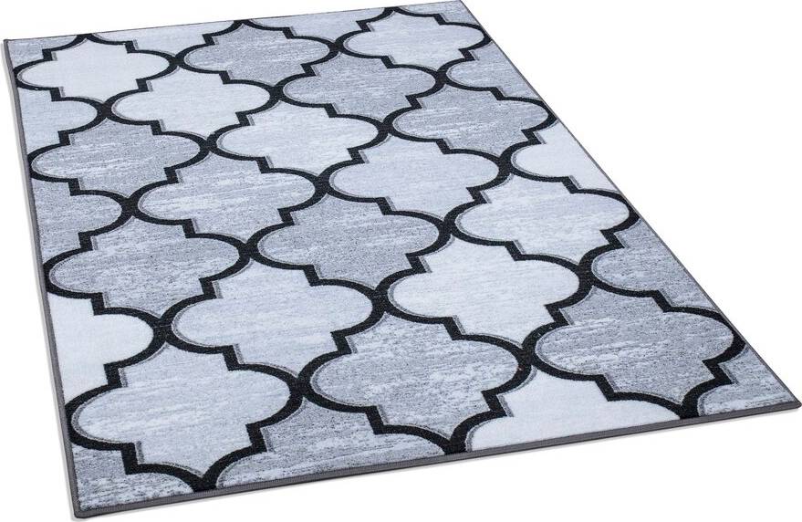 Large kitchen rugs Mercer41 Shiloh Looped Grey