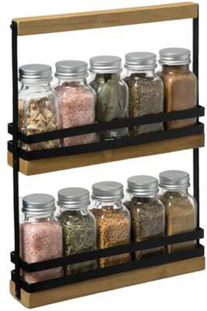 Belfry Kitchen 10-Jar Free-Standing Spice Rack