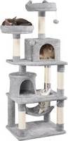 Yaheetech Multi-Level Cat Tree with Condos Perches Light