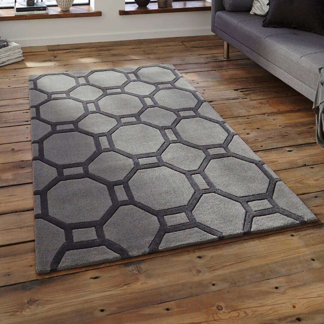 Wrought Studio Phi Rug Grey