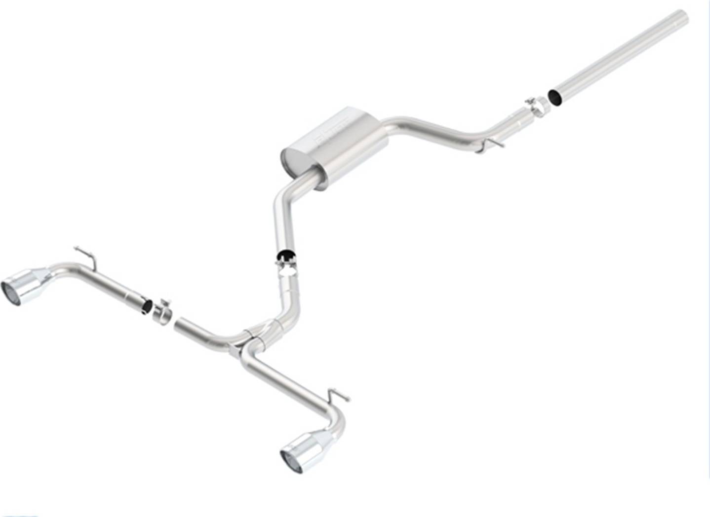 Cat back exhaust system Borla 140597 Cat-Back Exhaust System
