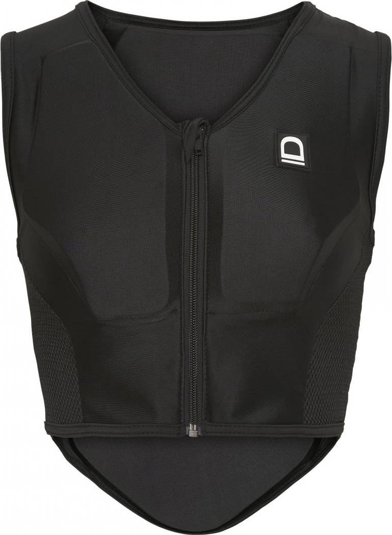 Sikkerhedsvest ridning Equipage Rygbeskytter til ridning - Sort