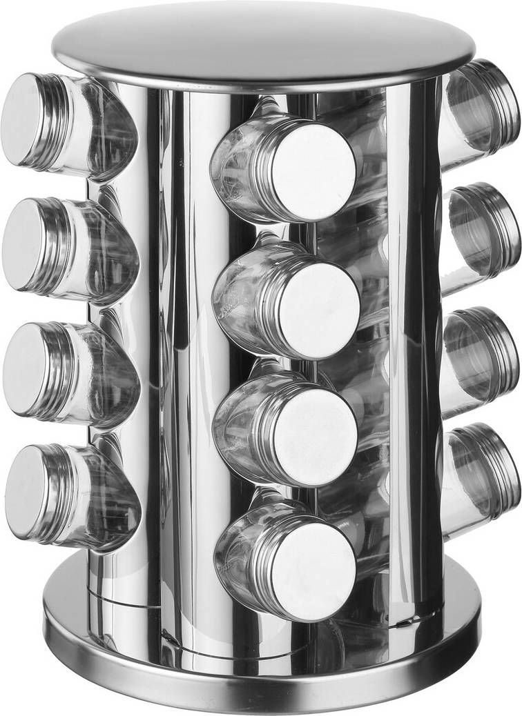 Symple Stuff Carousel 16-Jar Free Standing Spice Rack