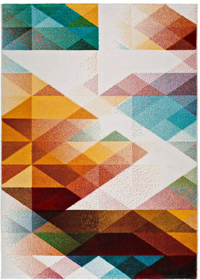 Ebern Designs Corrado Rug Yellow, Blue