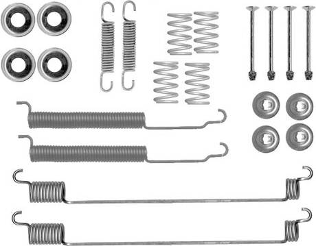 Bosch Accessory Kit Brake Shoes With Spring