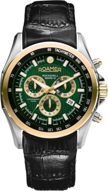 Roamer Rockshell Mark III Chrono Green