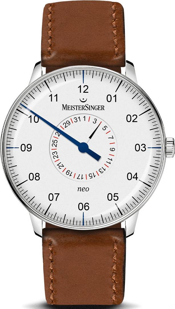 MeisterSinger MeisterSinger Neo Plus Pointer Date Silver