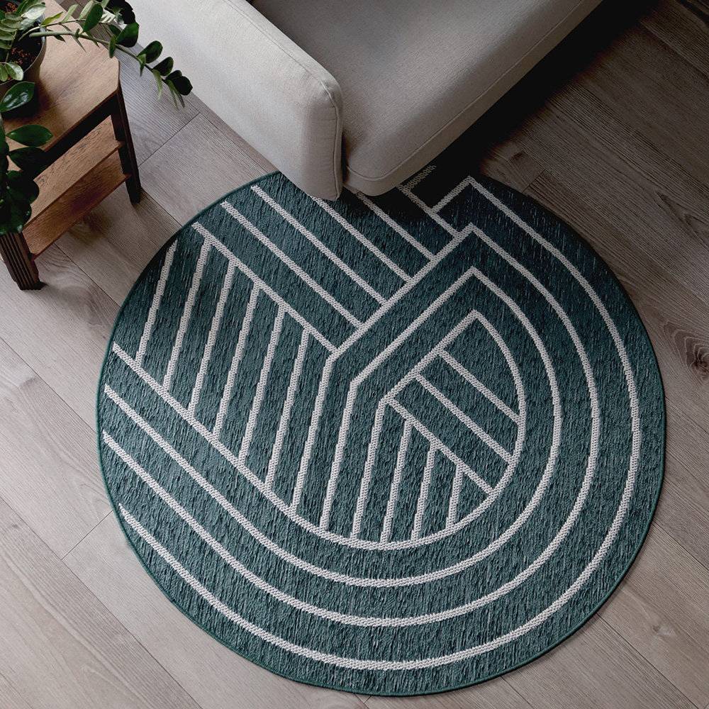 Brayden Studio Anilyah Rug Green