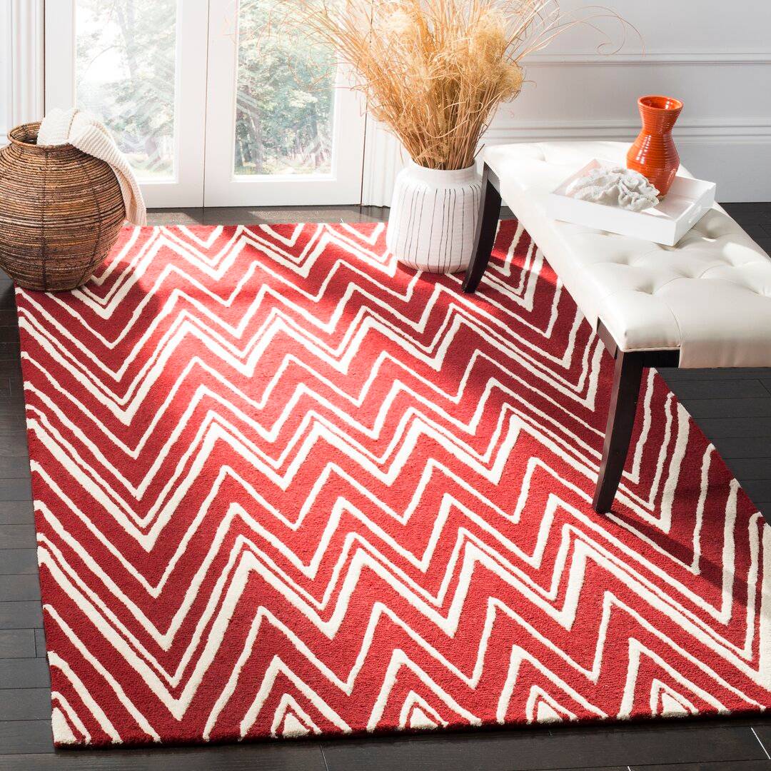 Ebern Designs Stephen Hand Tufted Wool