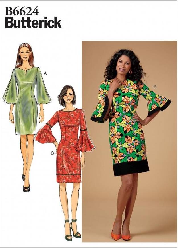 Buttericks Butterick Paper Sewing Pattern 6624