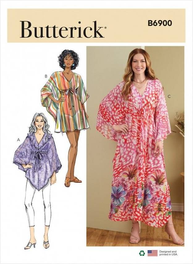 Buttericks Butterick Paper Sewing Pattern 6900