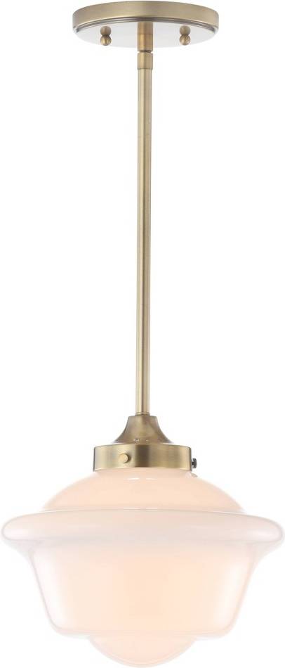 Kurtz 9.5 In Adjustable Drop Metal Glass Led