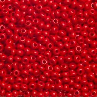 Rocailles 6/0 Rood