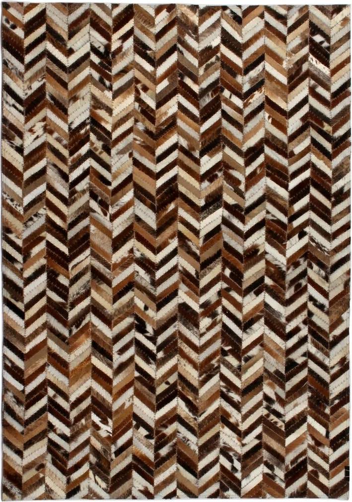Union Rustic Esters Brown/White Rug