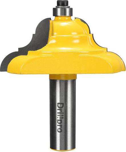 Drillpro Drillpro RB17 1/2 Inch Shank Rail And Stile Router Bit Woodworking Chisel Cutter