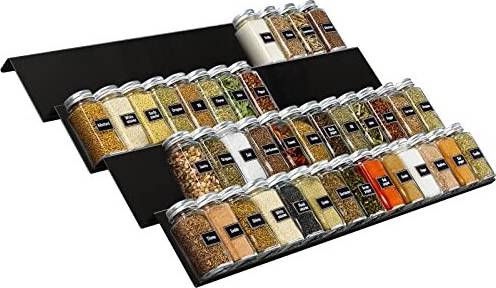 Lifewit Spice Drawer Organizer Spice Rack Seasoning