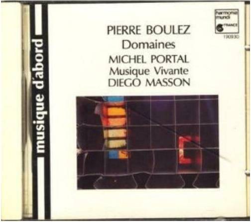 Boulez Pierre Boulez Domaines (CD)