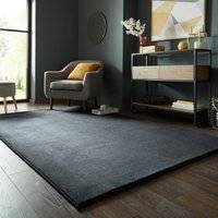 Dunelm Softie Rug Grey