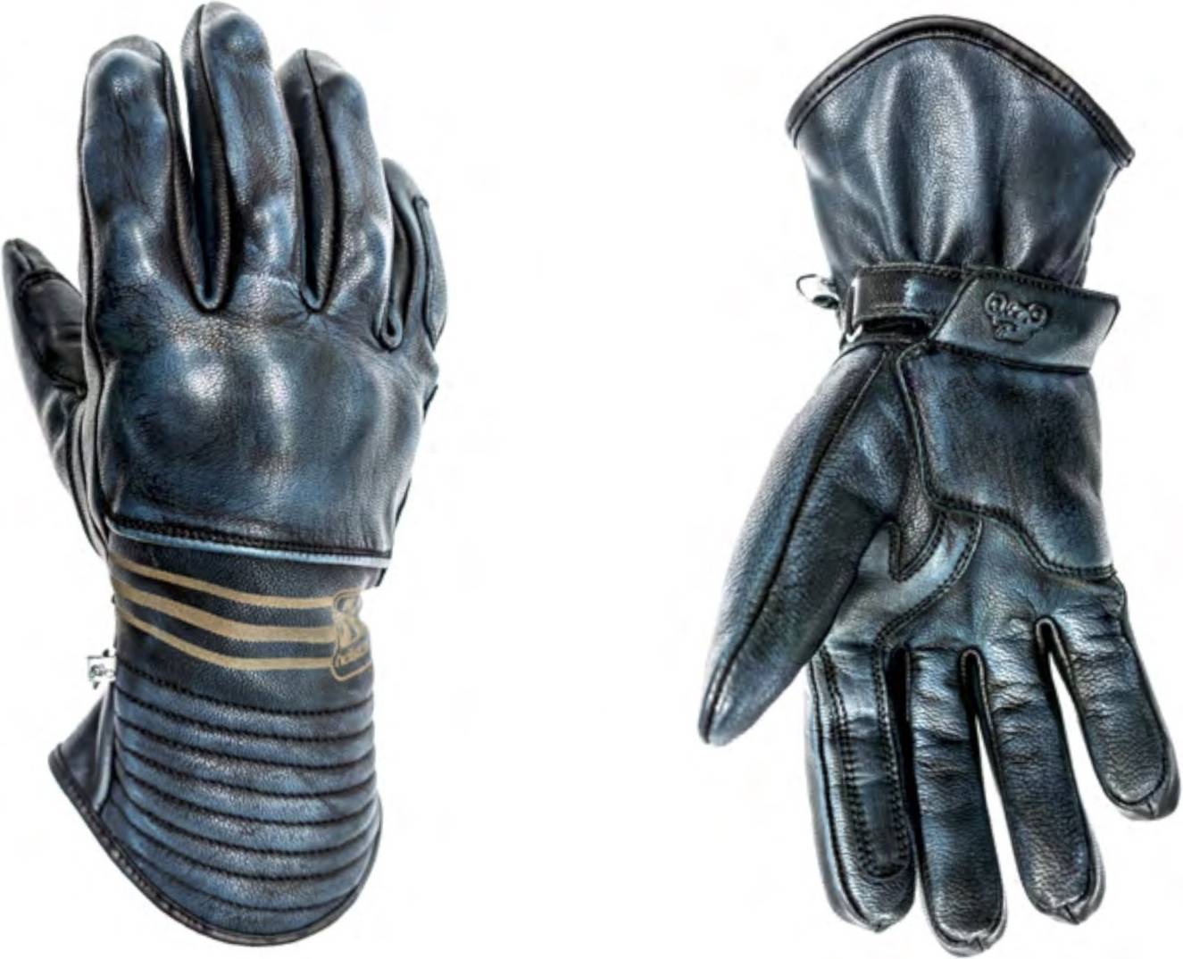 Waterproof gloves Helstons Rider Waterproof Gloves - Blue Man