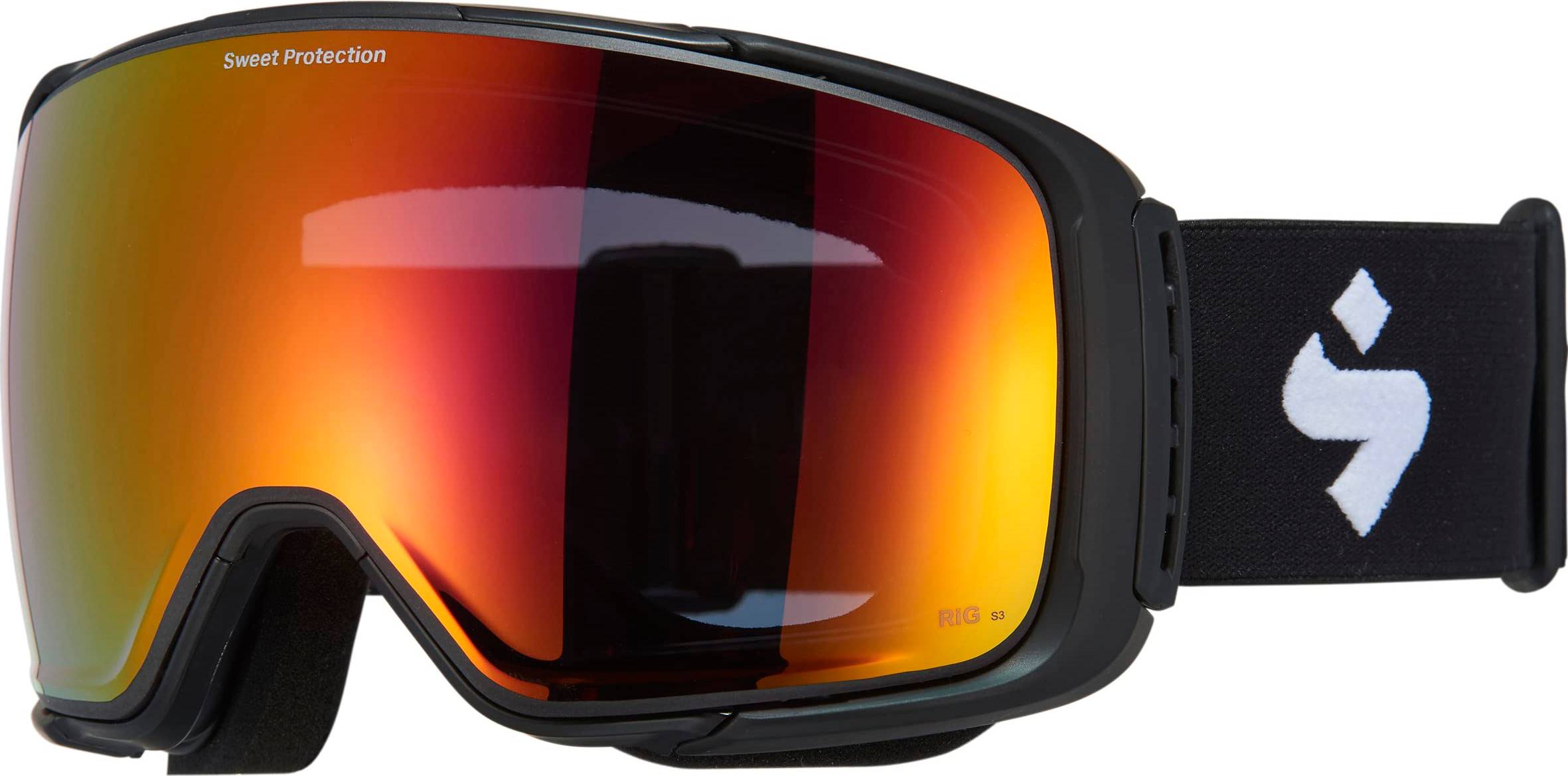 Sweet Protection Interstellar RIG Reflect Skidglasögon Herr Matte Black RIG Topaz
