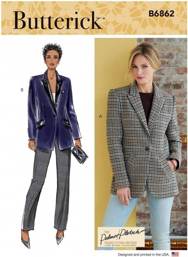 Buttericks Butterick Paper Sewing Pattern 6862