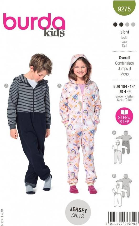 Burda Style Paper Sewing Pattern 9275