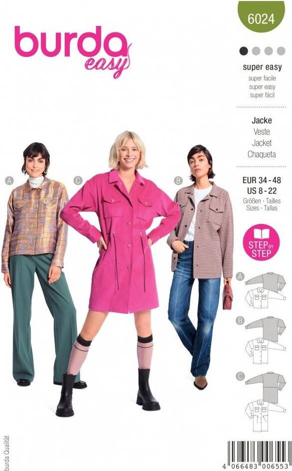 Paper Sewing Pattern 6024