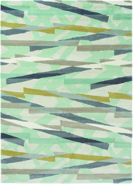 Harlequin Area Rug Diffinity Green, Multicolor