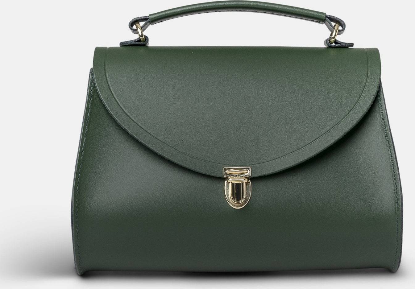 The Poppy Handbag - Racing Green