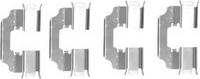 Textar Brake Pad Fitting Kit
