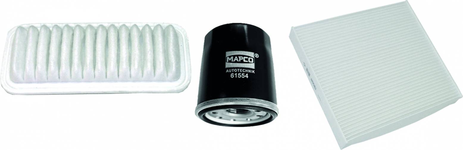 Mapco Ridex 4055F0071 Filter Set Without Oil Drain Plug