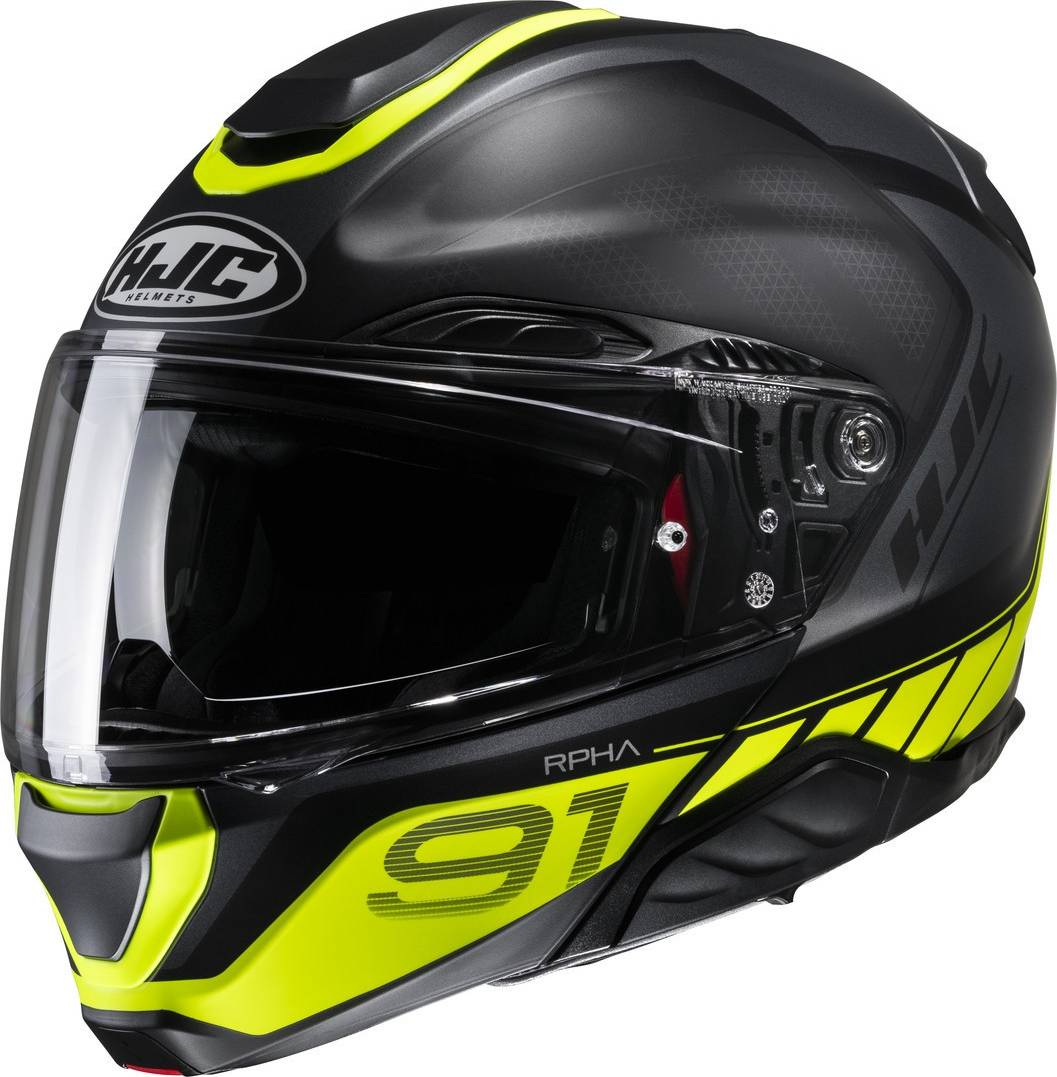 Rpha 91 HJC RPHA 91 Rafino - Sort/Neon Gul